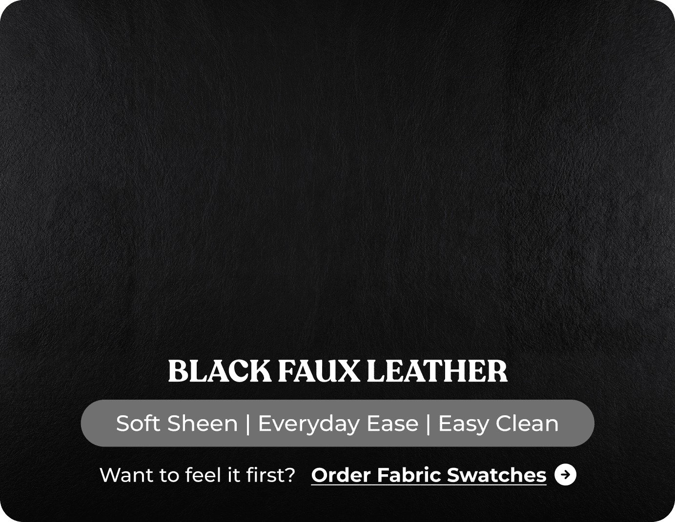 Nova Black Leather 2 Seater Sofa