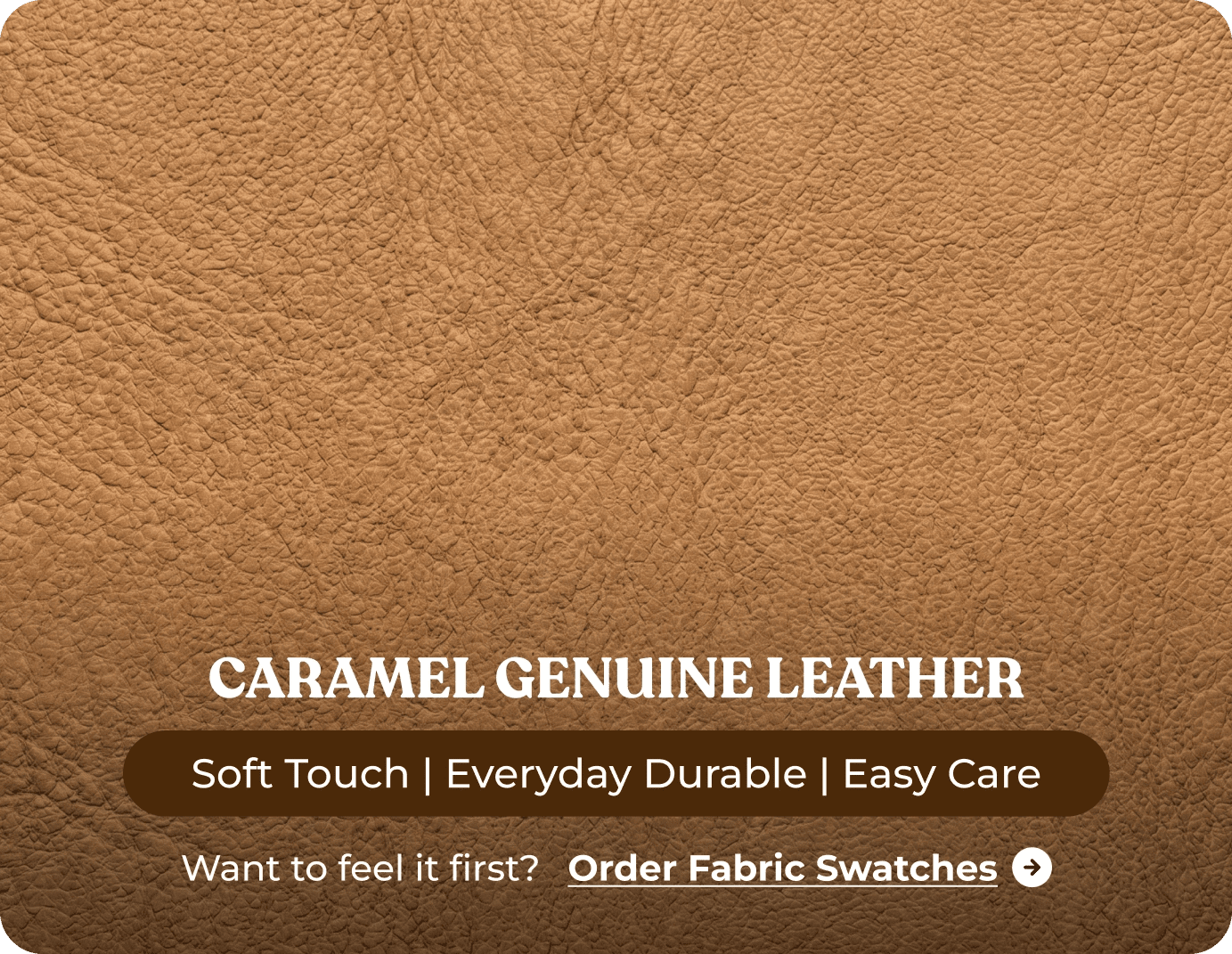 Leo Genuine Leather Caramel Armchair with Electric Power Recliner