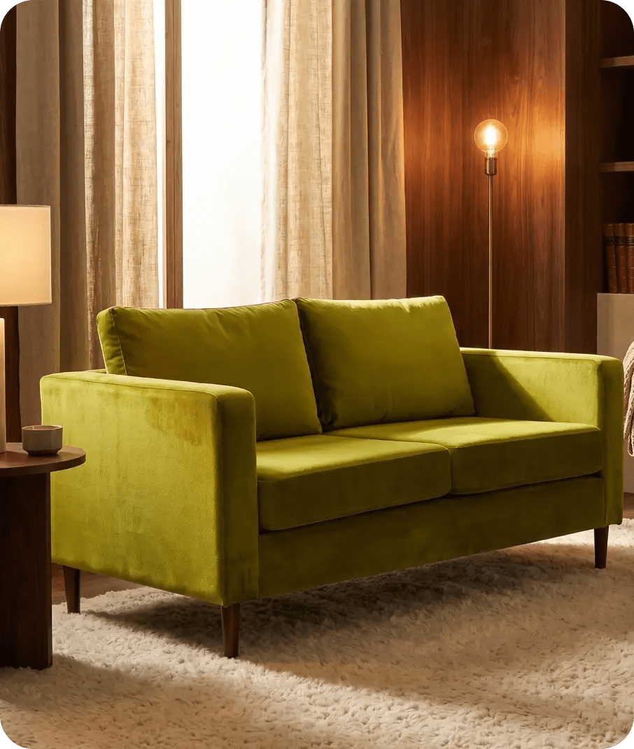 nova-grass-fabric-2-seater-sofa-in-a-uk-living-room