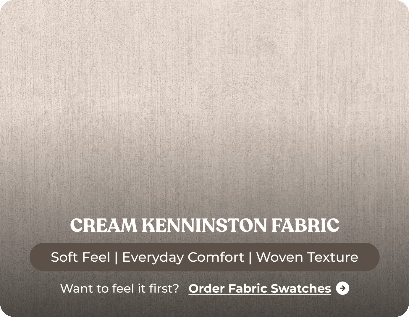 Florence Cream Scatter Back Fabric Armchair