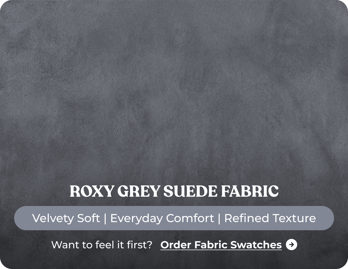 Veloura Roxy Grey Fabric 2 Seater Sofa