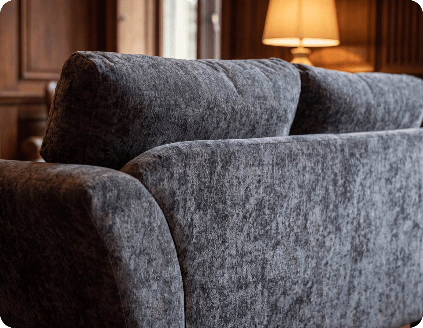 Cotswold Grey Fabric 2 Seater Sofa