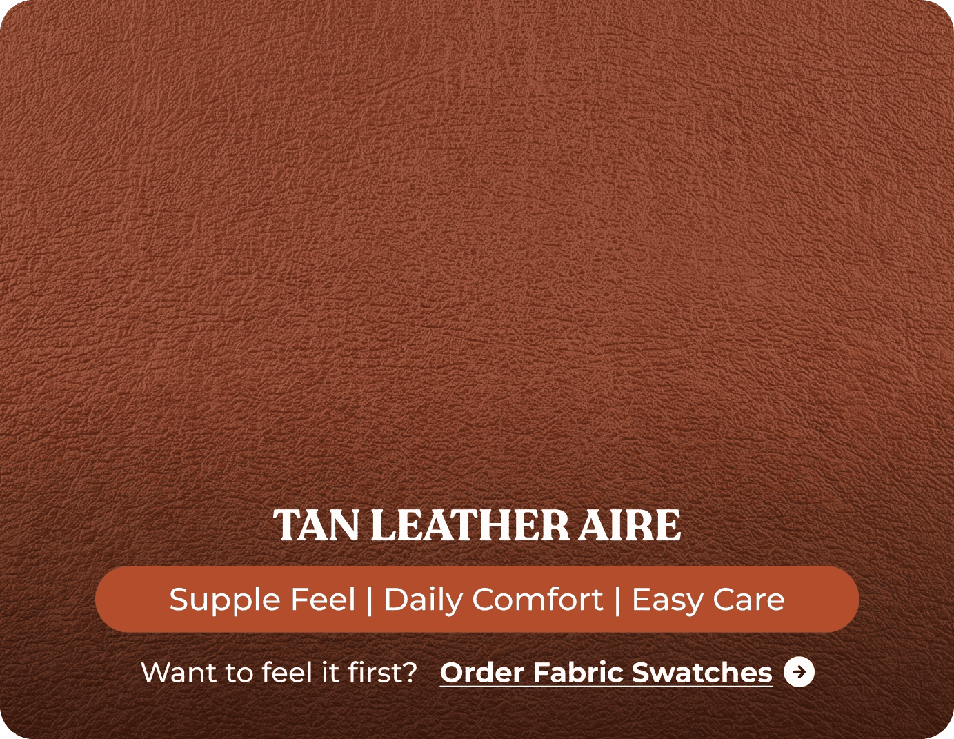 York Tan Leather 2 Seater Manual Recliner Sofa