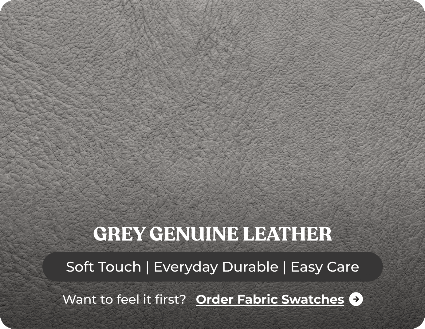 Cambridge Genuine Leather Grey Rise & Recline Mobility Chair