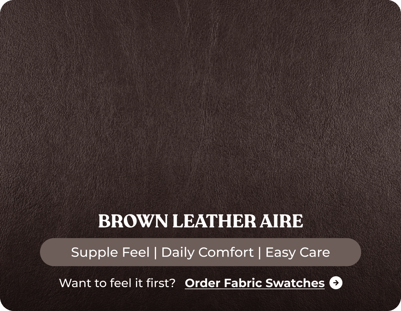 Florence Brown Leather 3 Seater Sofa
