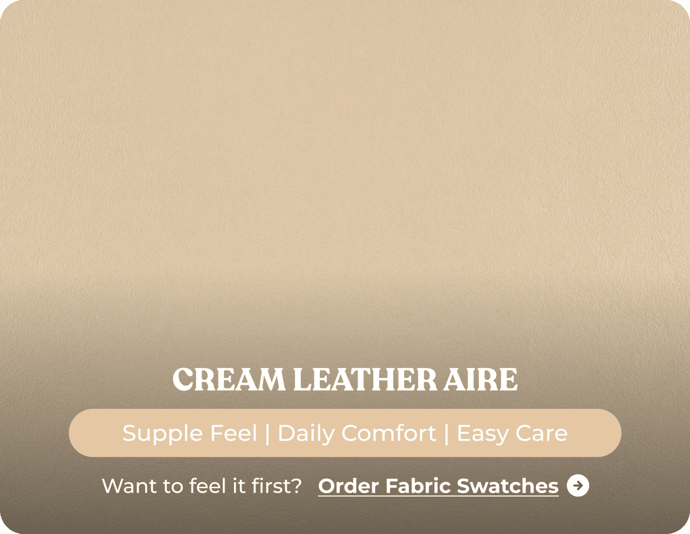 Veloura Cream Leather Armchair