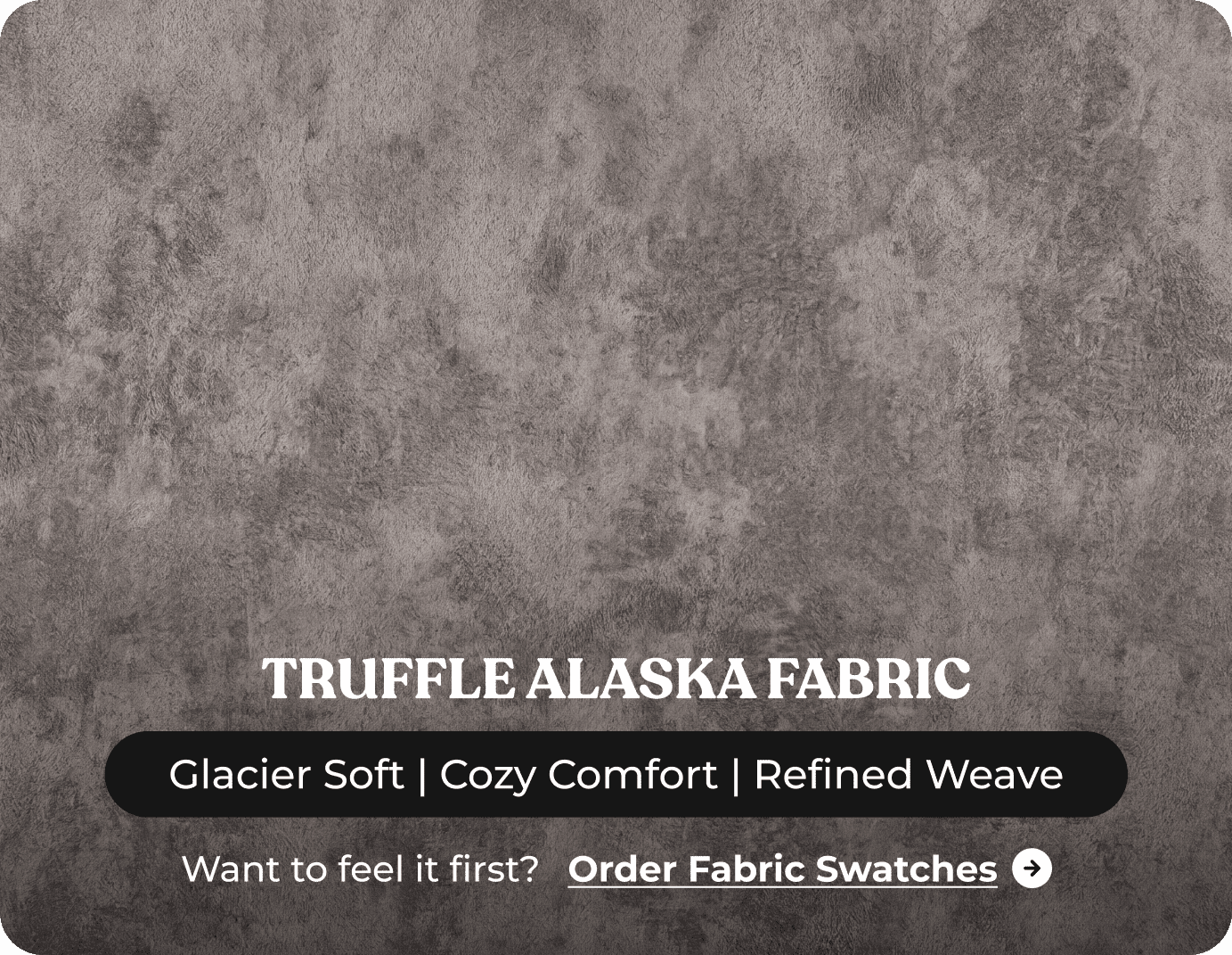 Cotswold Truffle Fabric High Back Corner Sofa
