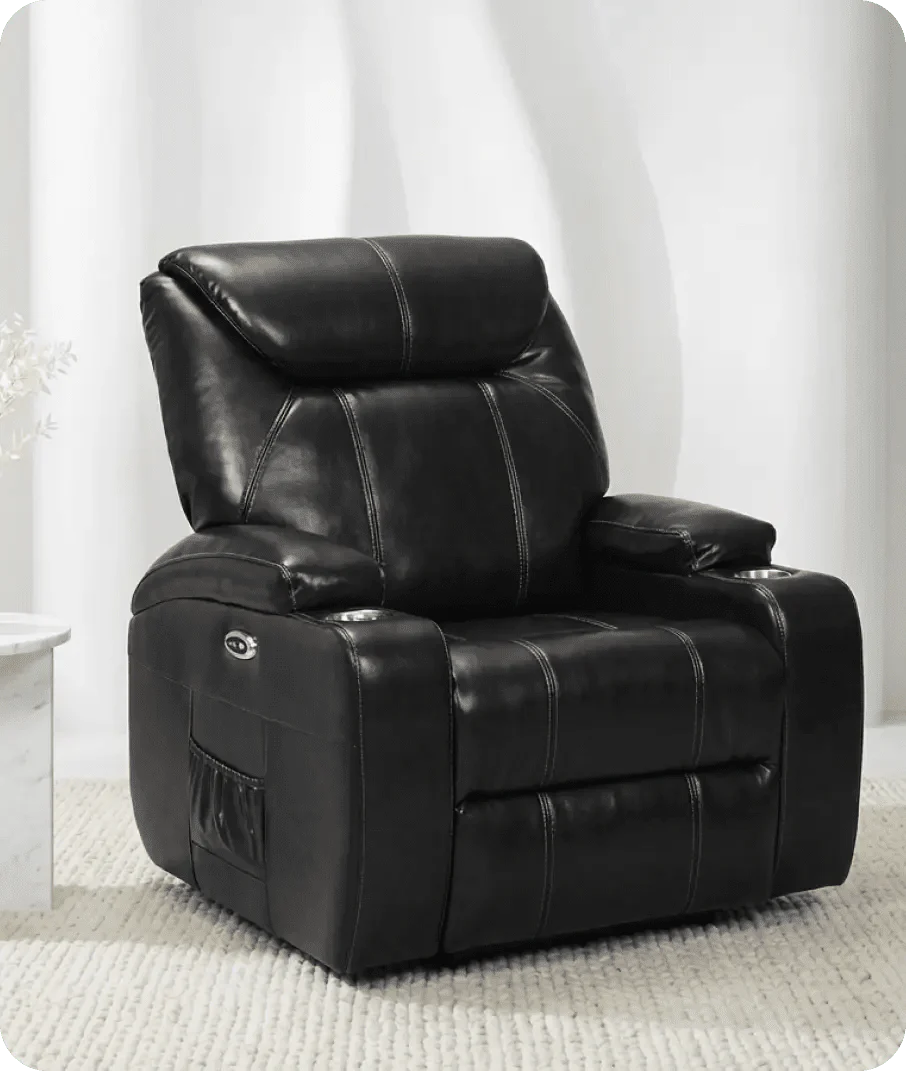 cinemax-black-leather-recliner-armchair-in-a-uk-living-room
