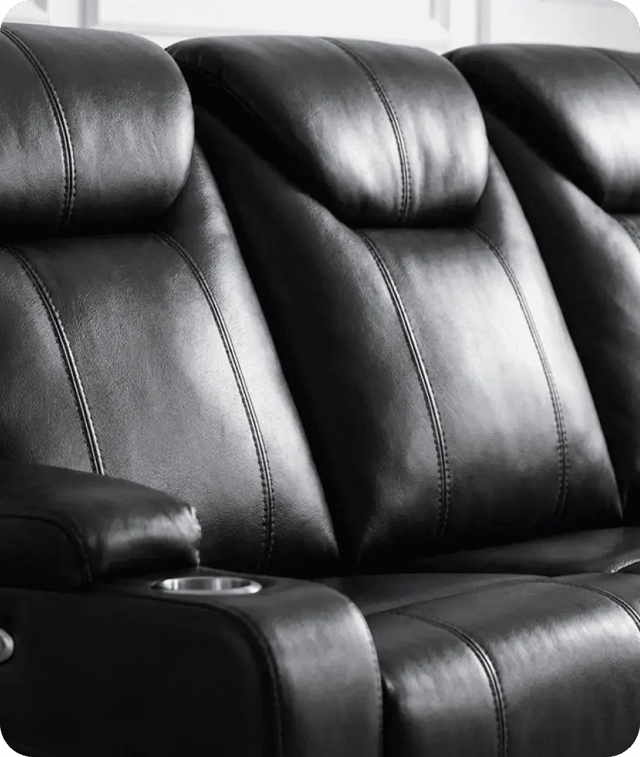 cinemax-black-leather-recliner-3-seater-sofa-side-view