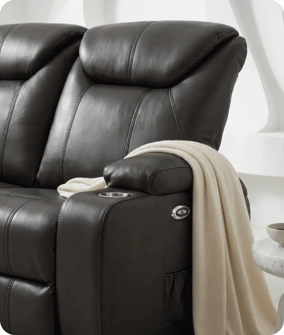 cinemax-grey-leather-recliner-2-seater-sofa-close-up-detail