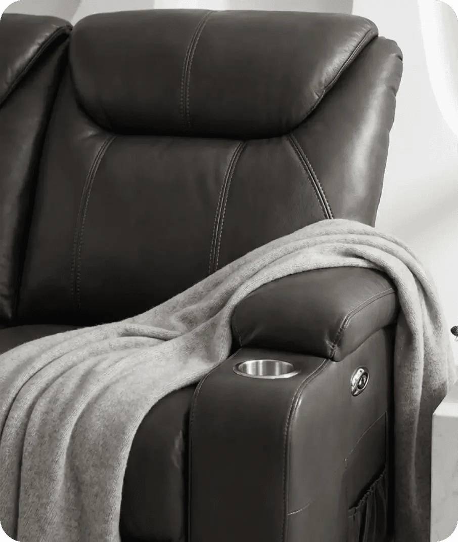 cinemax-grey-leather-recliner-3-seater-sofa-close-up-detail
