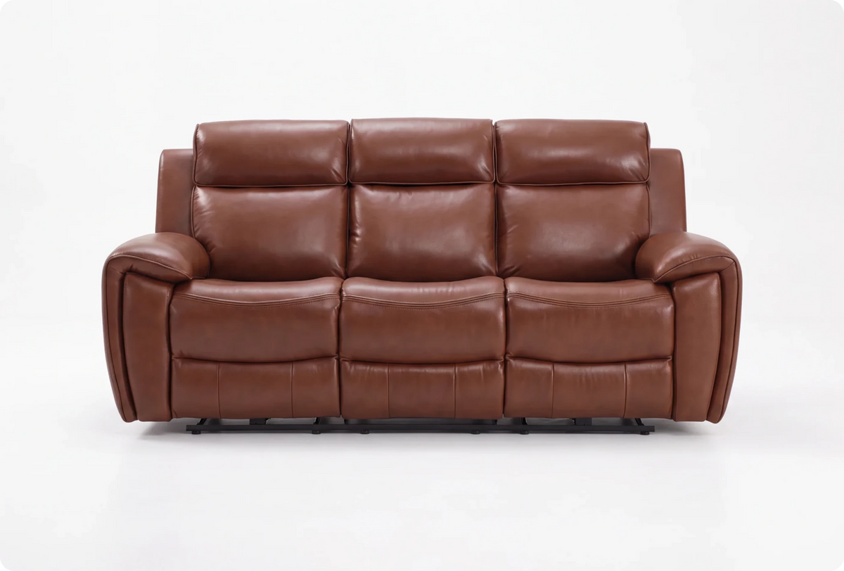 Leo Genuine Leather Tan Electric Power