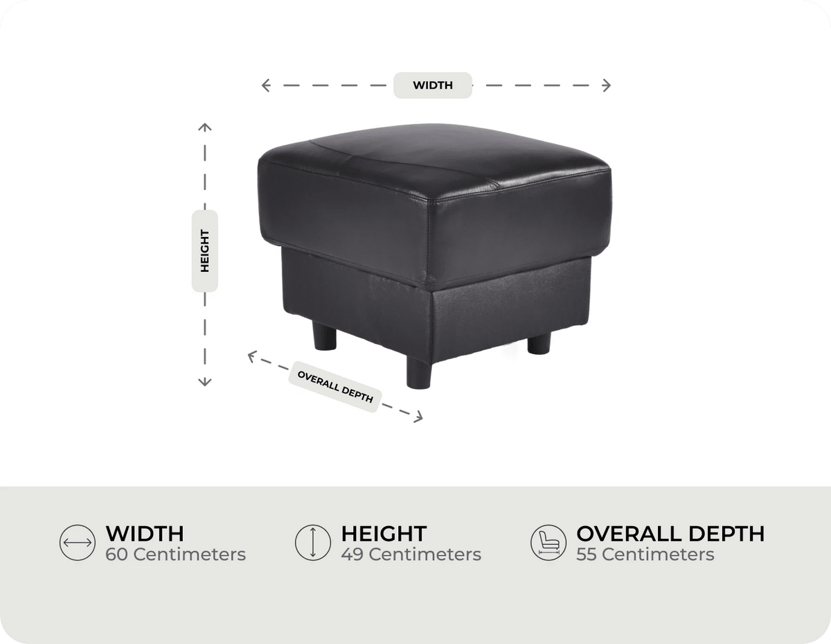 Velmont Genuine Leather Measurement