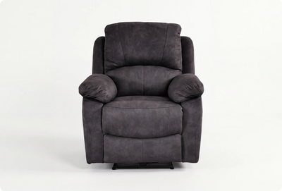 Serano Grey Fabric Electric Recliner Armchair