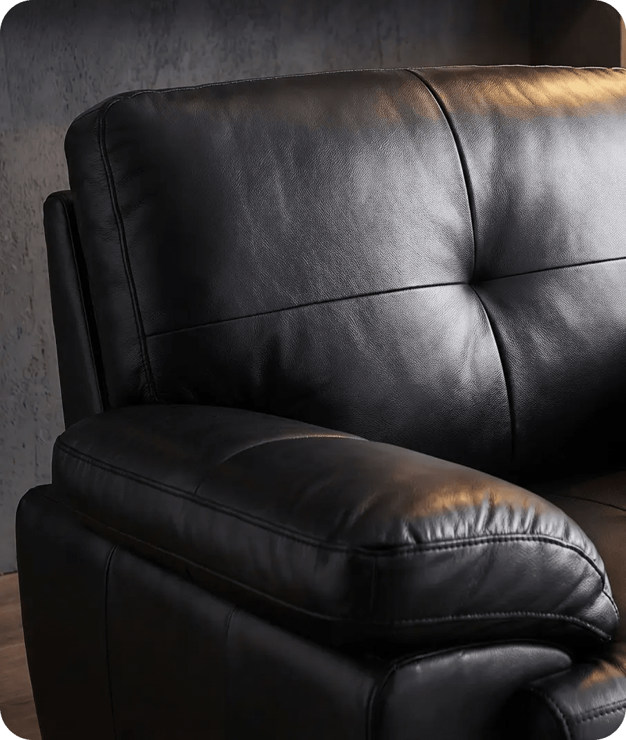 brighton-black-leather-armchair-close-up-detail
