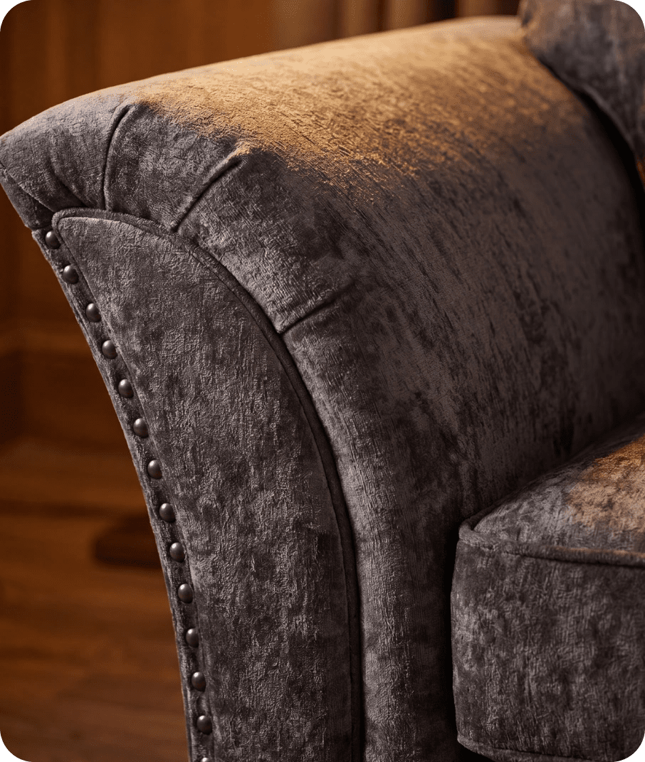 Cotswold Truffle Fabric 3 Seater Sofa