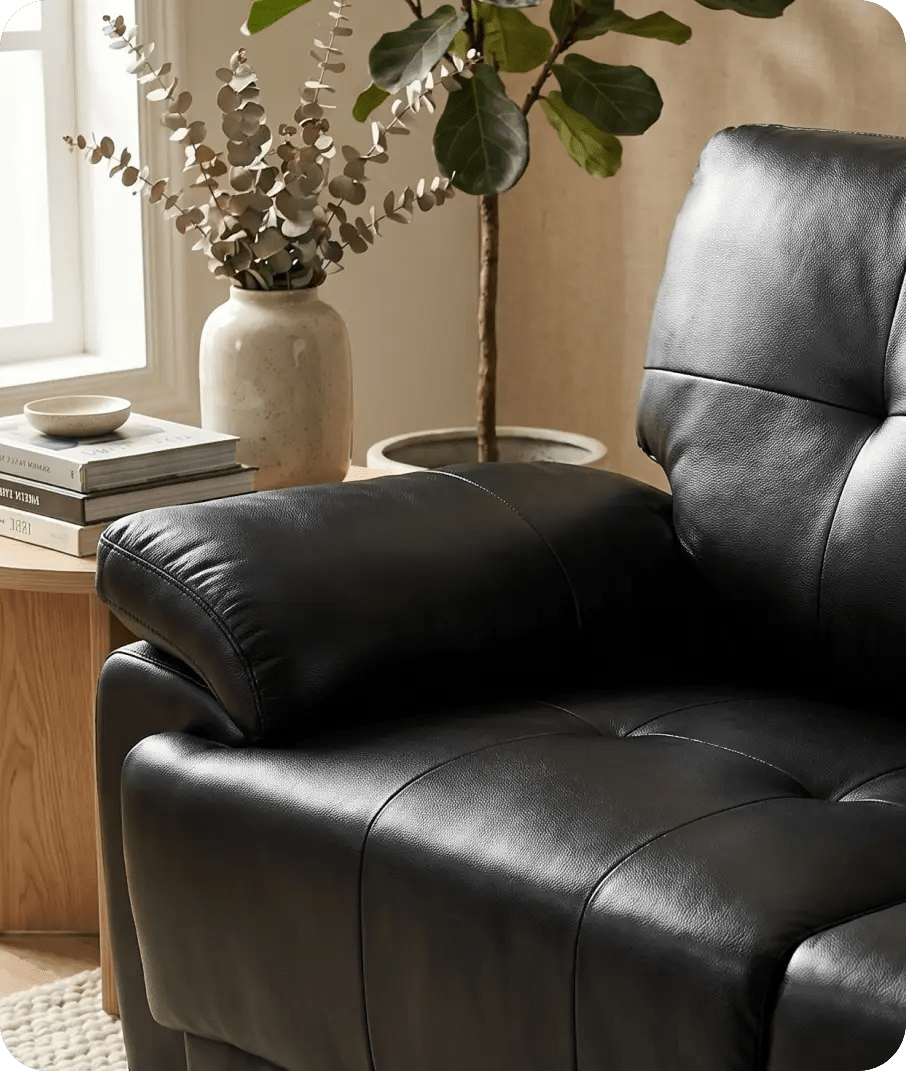 brighton-black-leather-3-seater-sofa-side-view