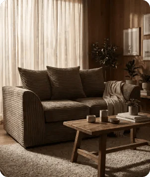 oxford-caramel-fabric-2-seater-sofa-close-up-detail