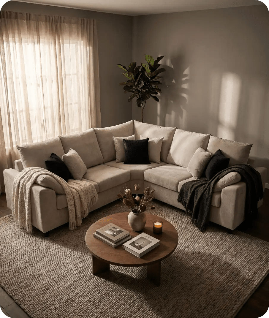 euphoria-light-grey-corner-sofa-in-a-uk-living-room