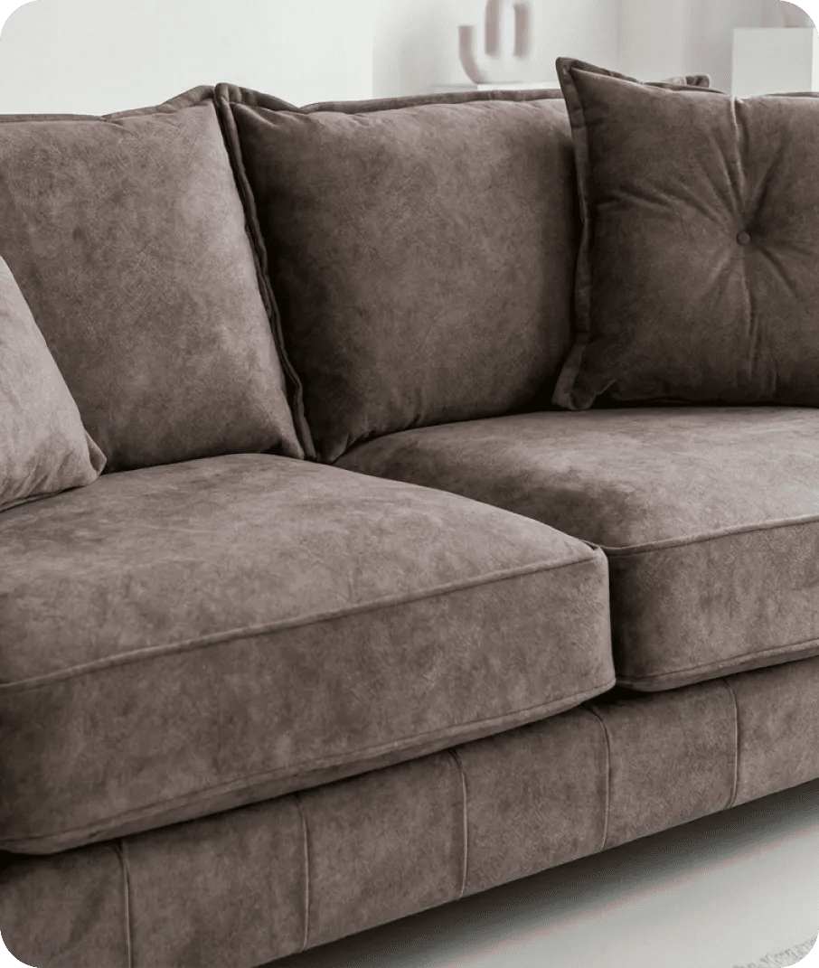richmond-brown-fabric-3-seater-sofa-side-view