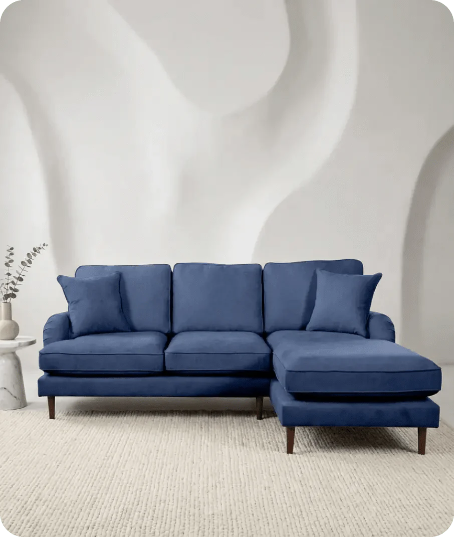durham-navy-fabric-right-hand-corner-sofa-in-a-uk-living-room