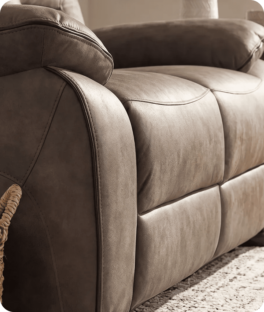 foster-brown-fabric-electric-recliner-2-seater-sofa-close-up-detail