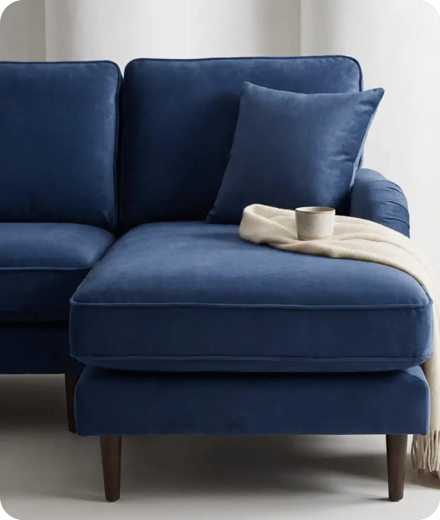 durham-navy-fabric-right-hand-corner-sofa-close-up-detail