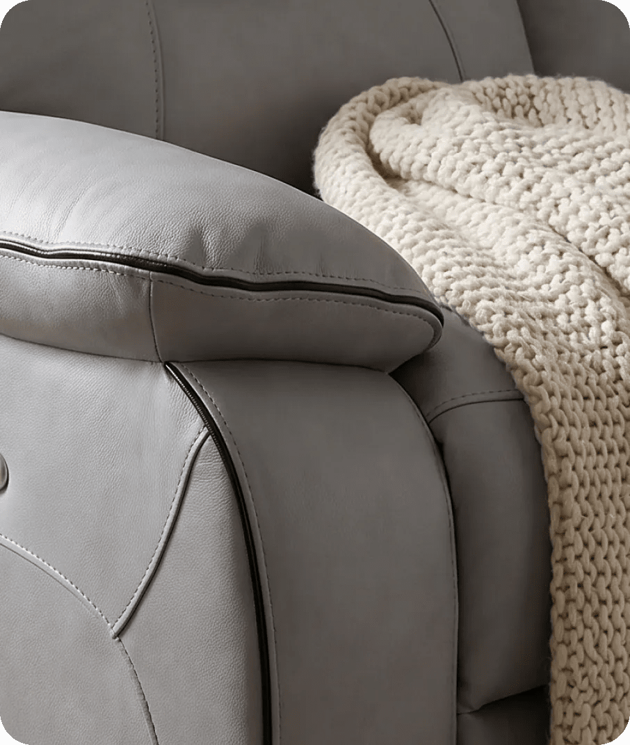 foster-light-grey-fabric-electric-recliner-3-seater-sofa-close-up-detail