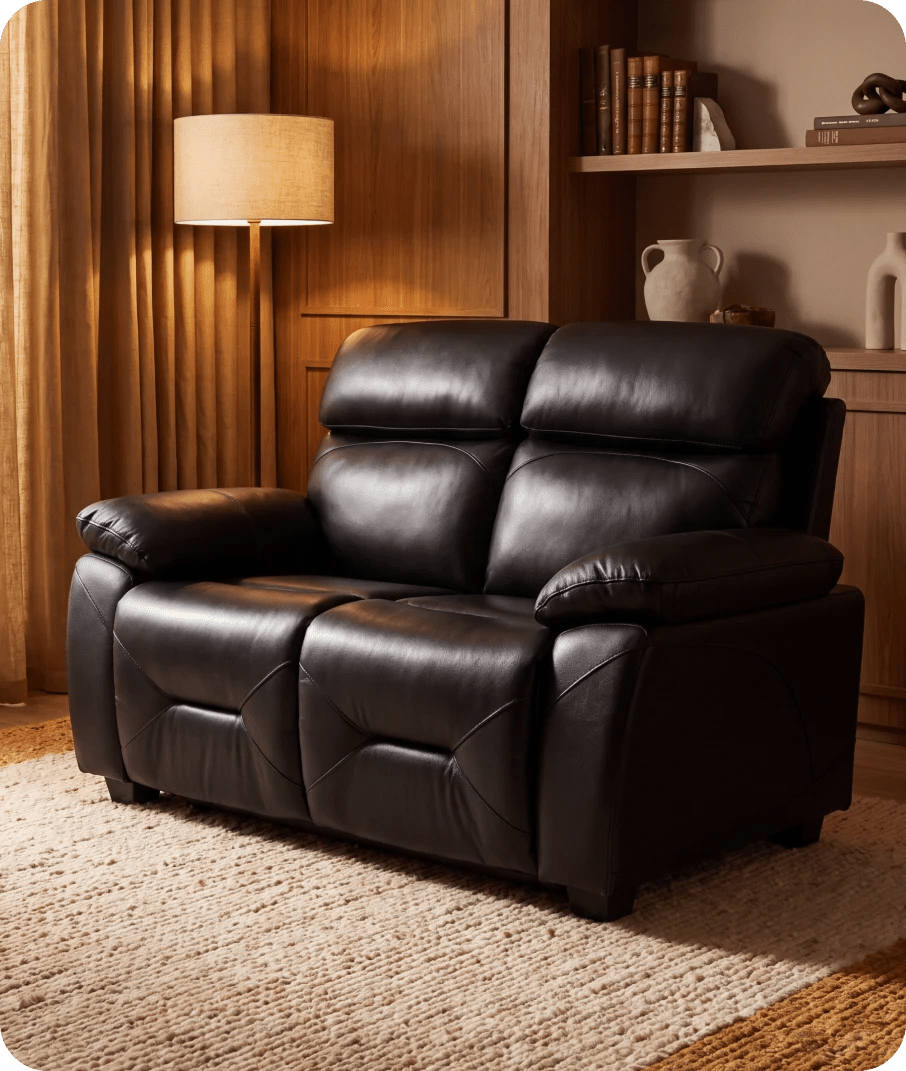 Velmont Genuine Leather Black 2