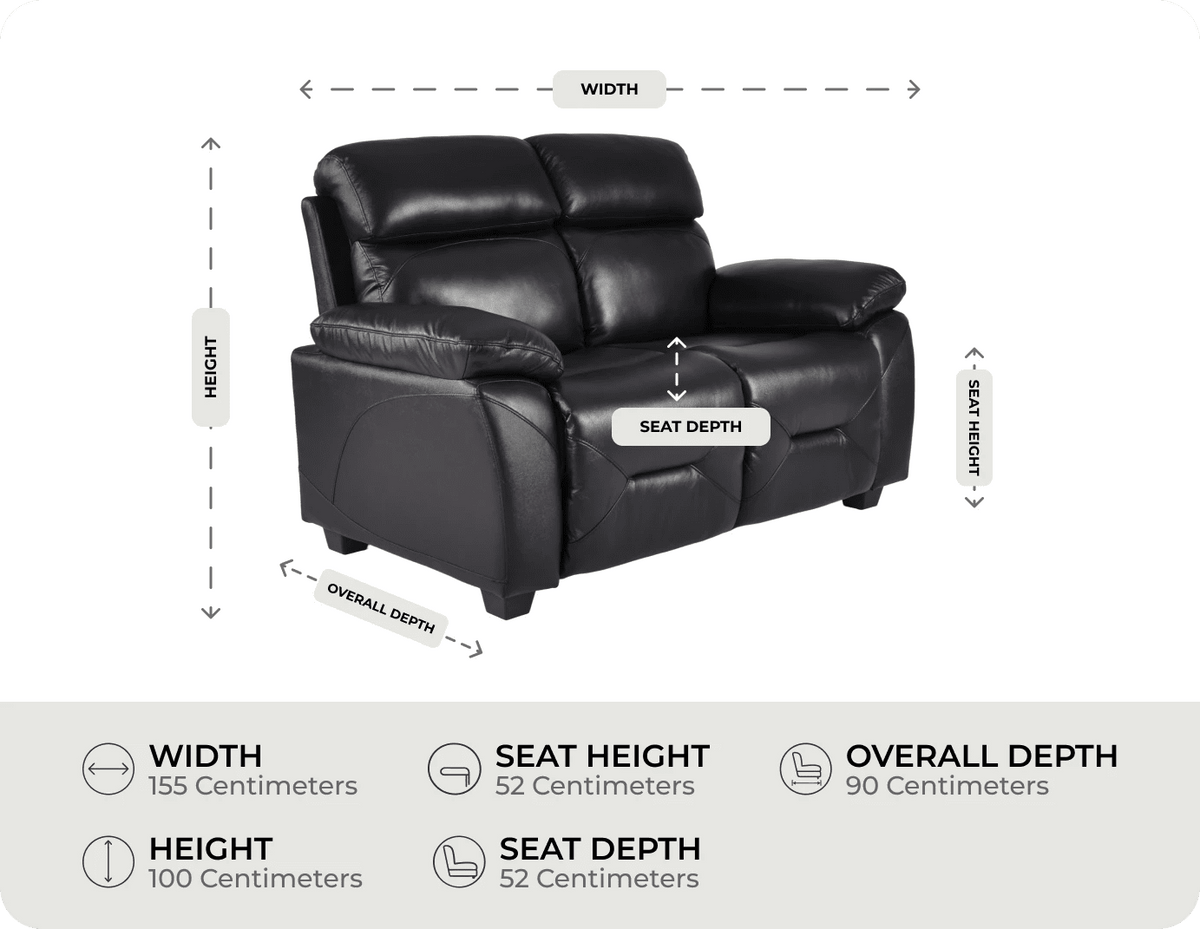 Velmont Genuine Leather Measurement