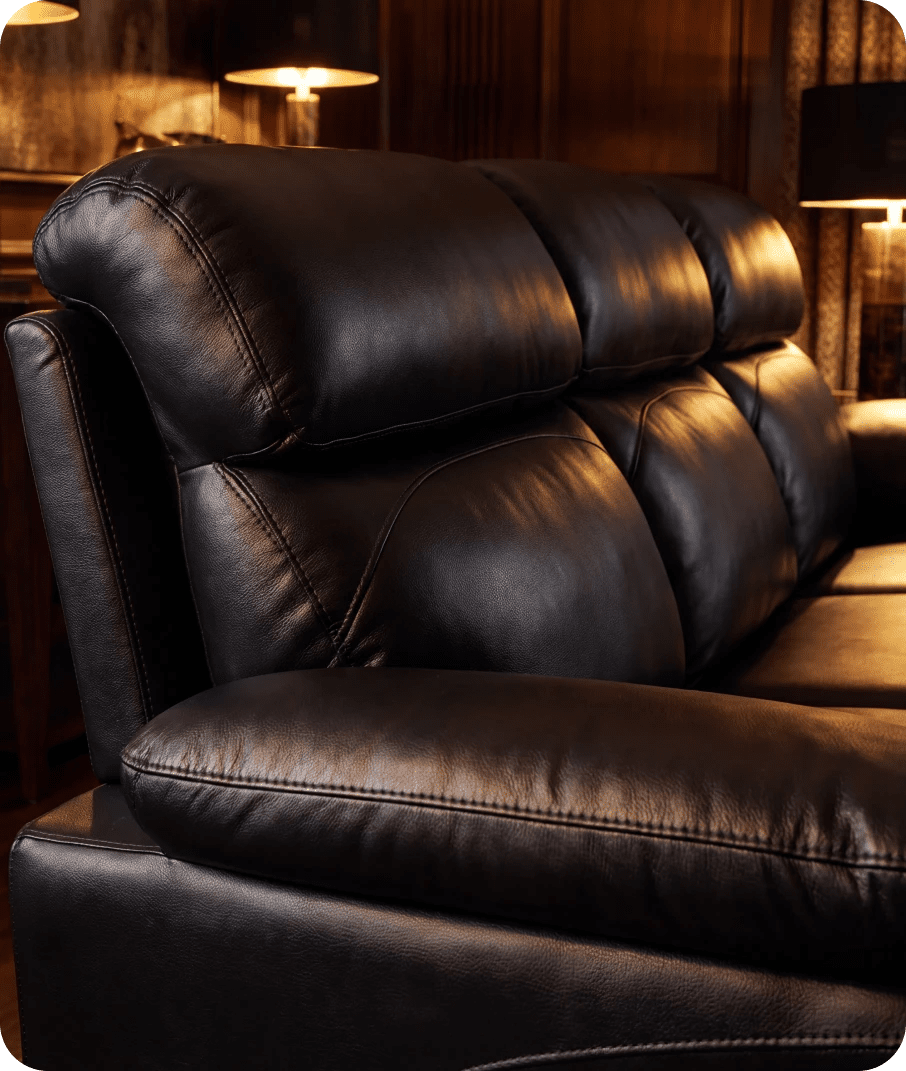 Velmont Genuine Leather Black