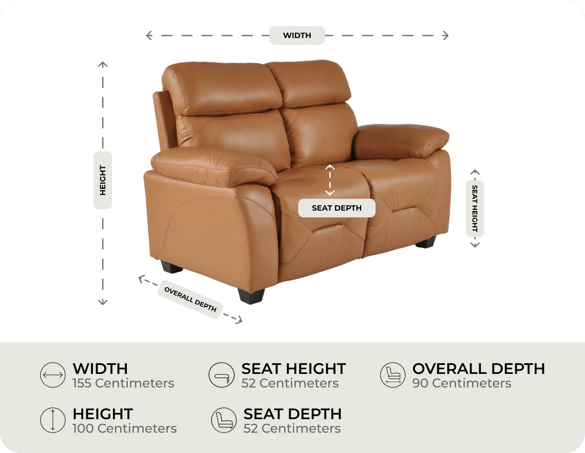 Velmont Genuine Leather Measurement