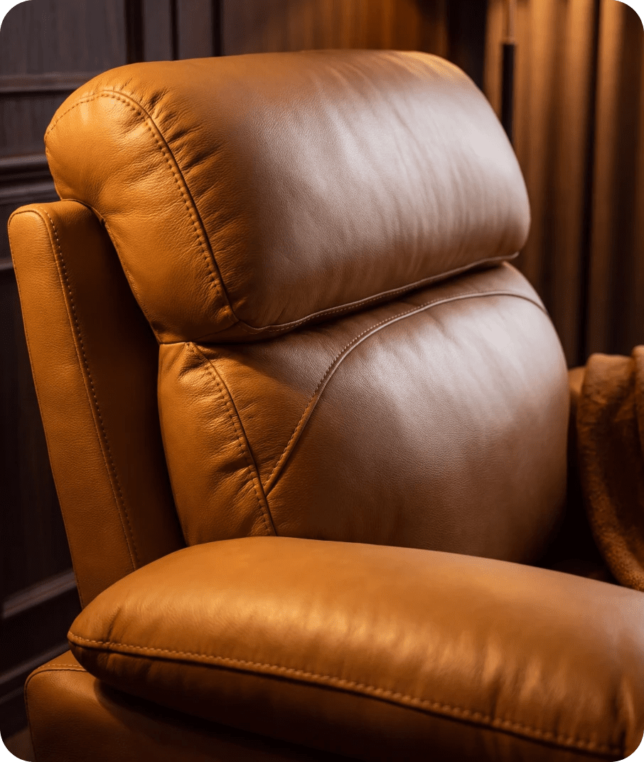 Velmont Genuine Caramel Armchair