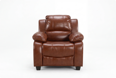Veloura Tan Leather Armchair