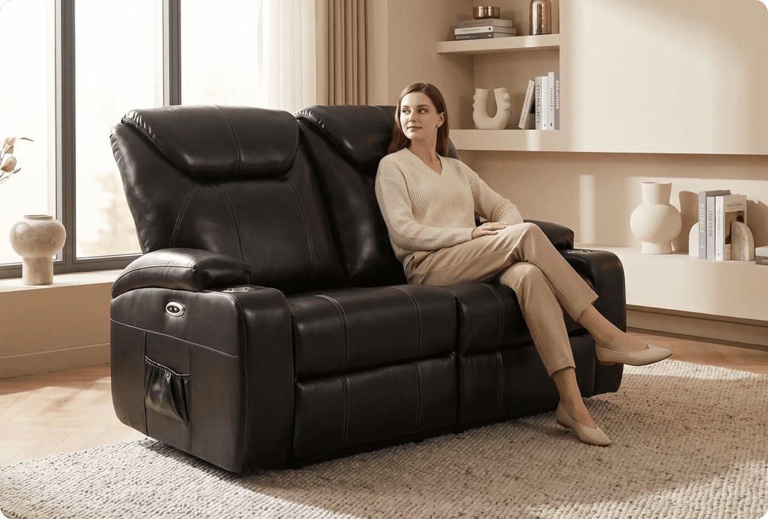 Luxury and Durability: Unveiling the Elegance of Semi-Aniline Leather Sofas..