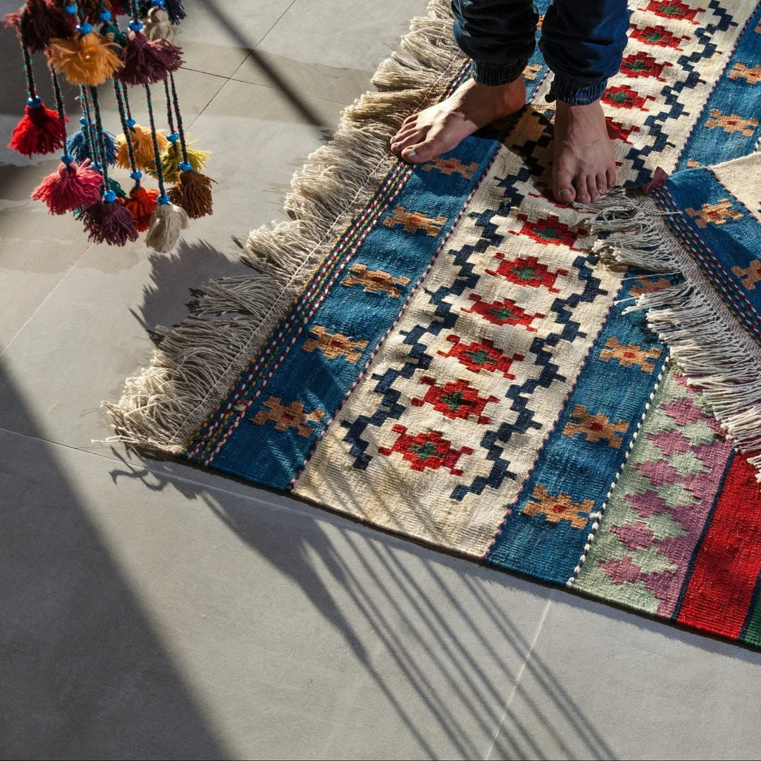 How to clean a rug