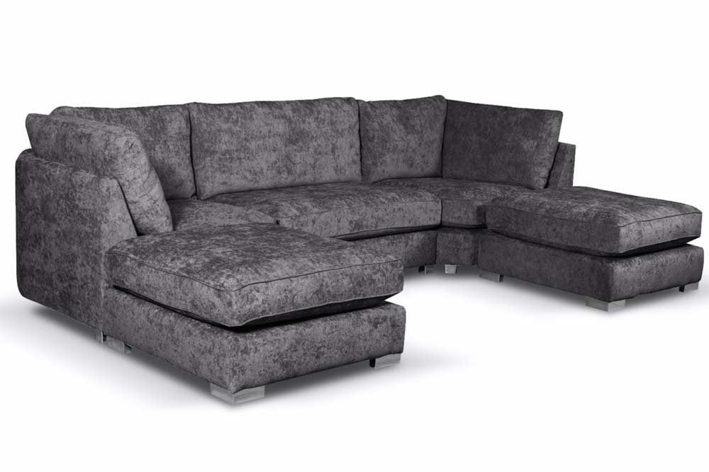 Bishop Fabric U Shape Sofa