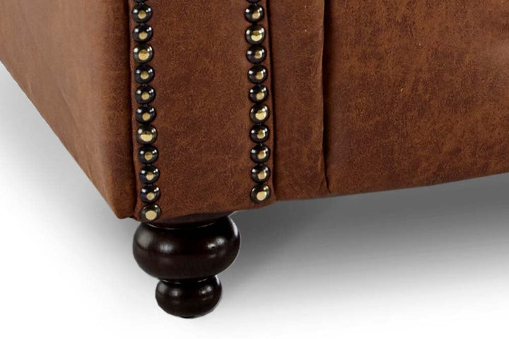 Oakland Tan Suede Armchair