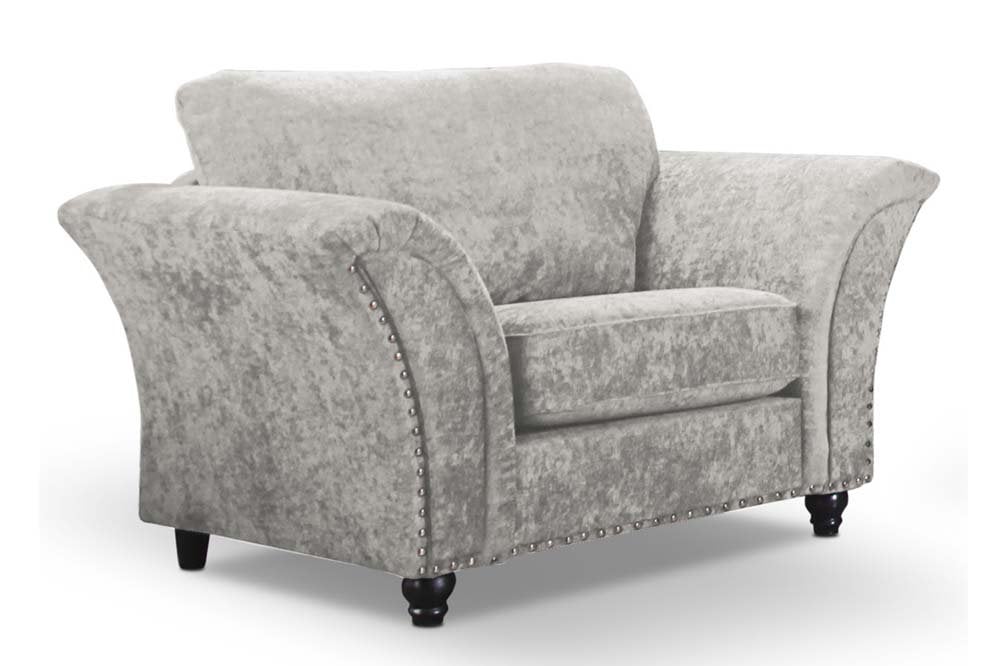 Windsor Truffle  Fabric Armchair