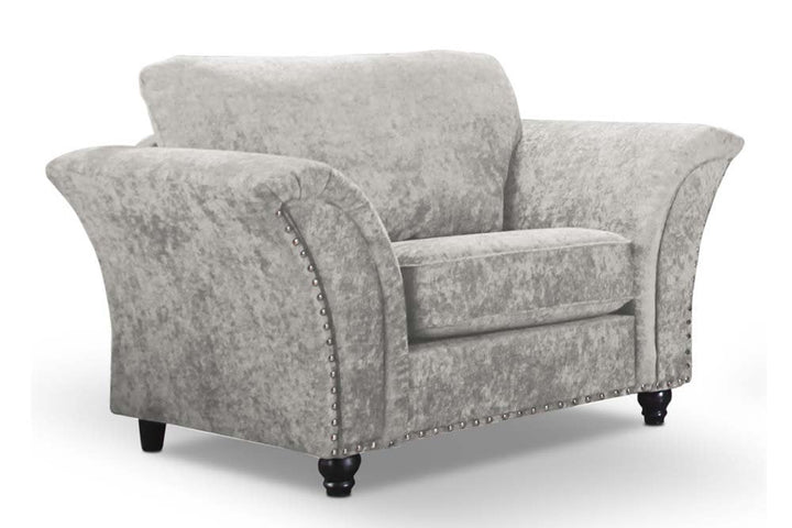 Windsor Truffle  Fabric Armchair