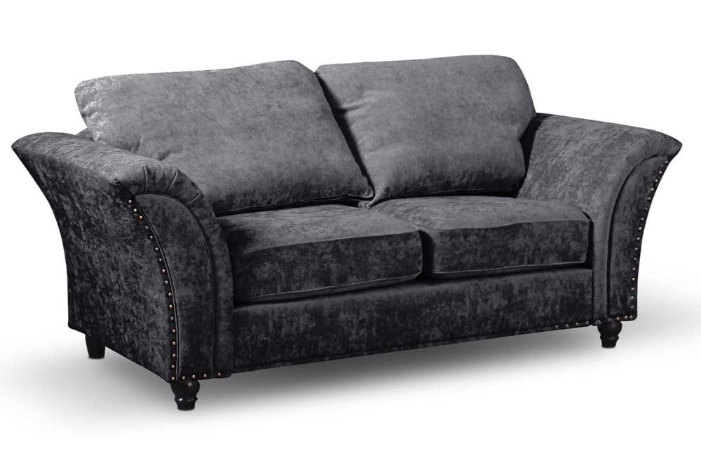 Windsor Grey Fabric 2 Seater Sofa
