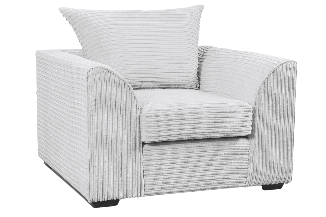 Byron Shark Fabric Armchair