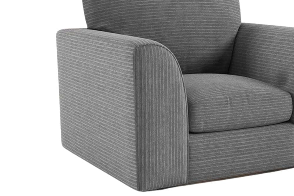 Byron Grey Fabric 2 Seater Sofa
