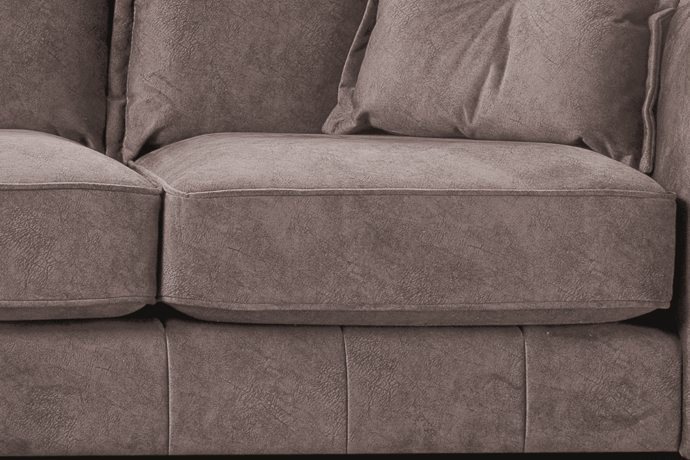 Somerford 2  Seater Chocolate Fabric Sofa