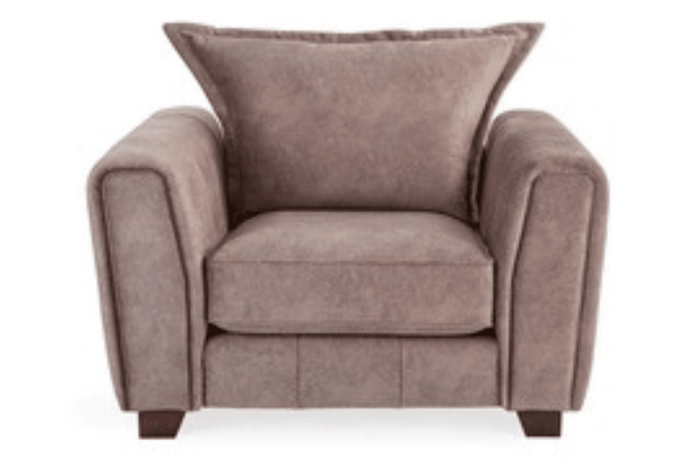 Somerford Fabric Armchair Chocolate