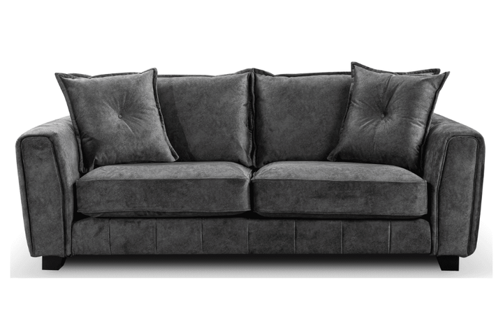 Somerford Grey Fabric 3 Seater Sofa