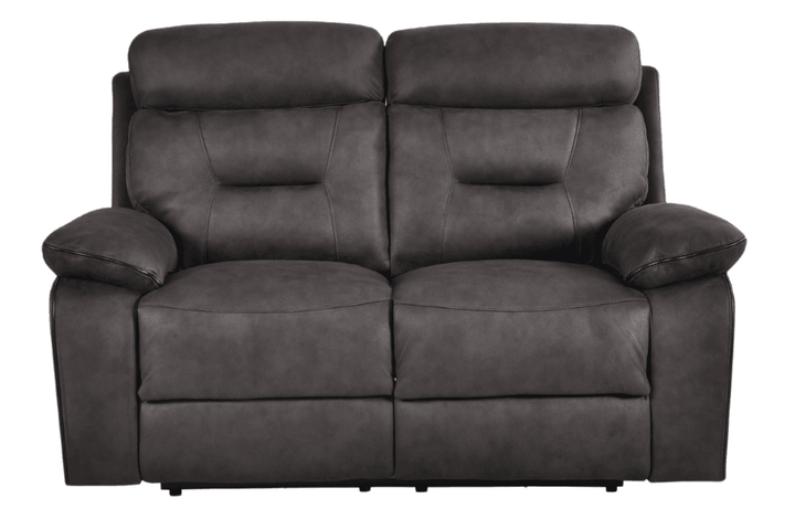 Foster Dark Grey Fabric Electric Recliner 2 Seater Sofa