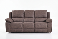 Chelsea Brown Suede Fabric Electric