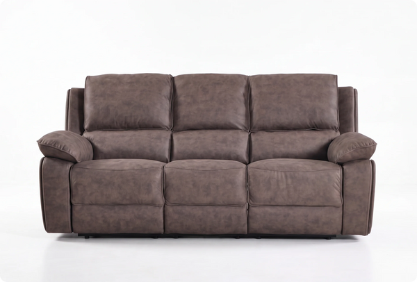 Chelsea Brown Suede Fabric Electric