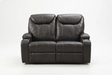Cinemax Grey Electric 2 Seater Leather